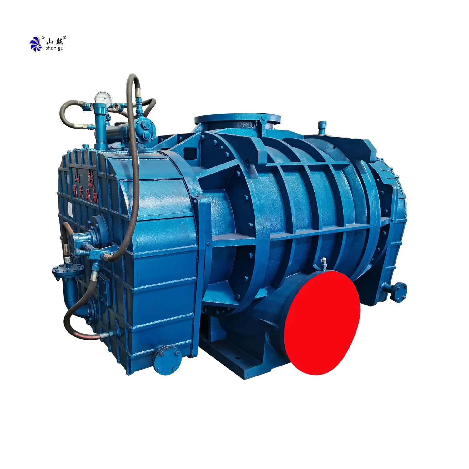 China Origin Big Capacity Twin Lobe Roots Blower Driven by IE3 Motor For PSA Process in Oxygen Making Plant