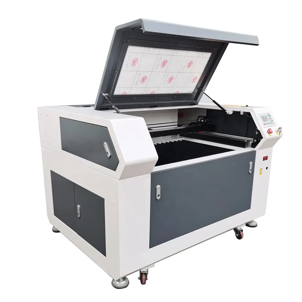 Mesin penanda Laser tabung logam CO2 Harga kompetitif 130W 100W tersedia mesin pengukir Laser