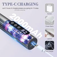 Outil de pédicure de dissolvant de callosités électrique Portable pour les soins de la peau morte pieds lisses Spa utiliser broyeur Machine Rechargeable