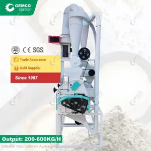 Inovadora 3 Fase Multifuncional Completa Máquina De Moinho De Farinha De Trigo Para Esmagar Tapioca, Painço, Farinha De Yam