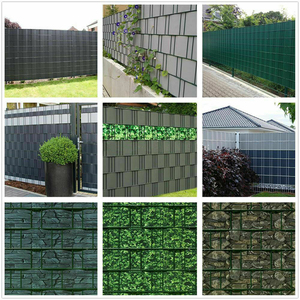 Bokor Garden PVC Sichtschutzstreifen Screen Fence <b>Strip</b> Roll Welded Technique Chemical Green Fence <b>Strip</b> Fencing Trellis Gates - Product Image 3