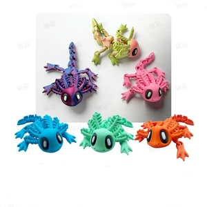 Creative Art Deco Resin Crafts Cute Salamander Figurines Animal Joint Activity Models for Birthday/<b>Easter</b> <b>Ornaments</b> - Product Image 2