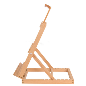 Chevalet miniature réglable en bois de hêtre de haute qualité, support de <span class=keywords><strong>table</strong></span> portable pour peinture, présentoir pour <span class=keywords><strong>artistes</strong></span> MINGHUA HJ-11 Shandong - Product Image 6
