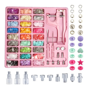 Ensemble d'outils d'installation en gros Boutons presses œillets <span class=keywords><strong>T5</strong></span> pince à <span class=keywords><strong>pression</strong></span> manuelle en résine pour métal - Product Image 6