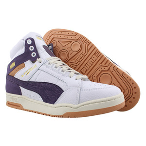 Zapatos Puma Slipstream Mid Sc para hombre Color: Blanco/Uva dulce 100% auténtico - Product Image 5