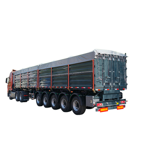 <span class=keywords><strong>Semirimorchio</strong></span> Ribaltabile Laterale a Doppio Scomparto in Stile Europeo, Utilizzato per il Trasporto di Grano e Sabbia - Product Image 1