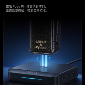 Anker Prime 150W Charger Multi-Port Magnetic Base Type-<b>C</b> Fast <b>Charging</b> Laptop Charger A1903 - Product Image 5