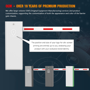 ระบบควบคุมการเข้าออกอัตโนมัติ HCW 6 เมตร พร้อมระบบ RFID ประตูบานเลื่อนแบบแขน สำหรับทางหลวง ลานจอดรถ แบบประตูพับ - Product Image 3
