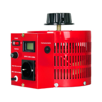 Transformateur variable monophasé TDGC2 1-3KVA 0-300V, régulateur de tension manuel Variac avec affichage numérique