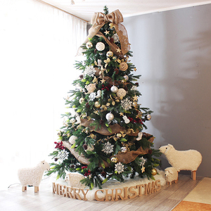 ต้นคริสต์มาสขนาดใหญ่พร้อมไฟ LED ทำจากพีวีซี PE ตกแต่งวันหยุดต้นคริสต์มาสขนาดใหญ่ - Product Image 2