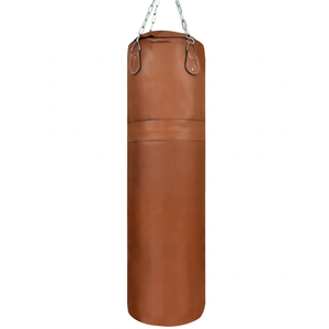 Sacos de Boxeo Profesionales de Cuero Resistentes para Entrenamiento, Rellenables con Agua/Arena, Tamaño Personalizable, Diseño de Logotipo Personalizado, Boxeo, MMA, Karate - Product Image 1