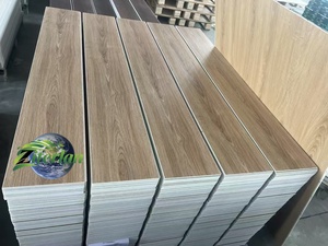 <span class=keywords><strong>Parquet</strong></span> à haute texture, motif en chevrons, revêtement de sol SPC, épaisseur 5 mm, système de clic, <span class=keywords><strong>autocollant</strong></span> en PVC imitation bois - Product Image 4
