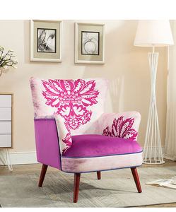 Chaise de loisirs de <span class=keywords><strong>fleurs</strong></span> de Style chinois en attente d'hôtel Patchwork chaise d'appoint en <span class=keywords><strong>tissu</strong></span> rembourré <span class=keywords><strong>fauteuil</strong></span> floral - Product Image 5