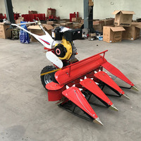 Faucheuse de ferme à essence de mini machine à couper les tiges de piment Faucheuse de paddy multifonctionnelle pour le riz et le blé