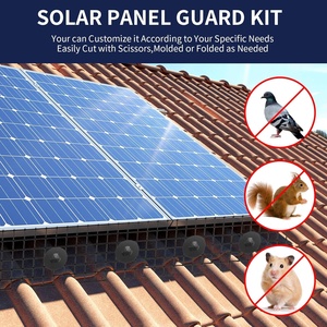 Senershuo Solar Panel Critter Guard 6in X 50ft - Rouleau de treillis métallique antirouille pour la protection contre les oiseaux et le contrôle des animaux sur les toits - Product Image 5