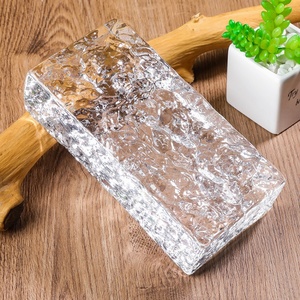 <span class=keywords><strong>Brique</strong></span> <span class=keywords><strong>de</strong></span> <span class=keywords><strong>verre</strong></span> cristallin transparente solide sur mesure en gros pour la décoration <span class=keywords><strong>de</strong></span> cloisons - Product Image 4