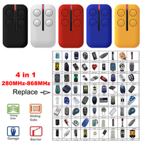 Télécommande multi-fréquence 280MHz-868MHz, duplicateur, ouvre-porte électronique, porte-clés, prise de commande