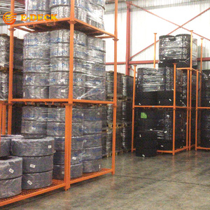 מדף אחסון פופולרי למחסן, ניתן לפירוק, מצופה אבקה, לאחסון צמיגים עם מלגזה - Product Image 5