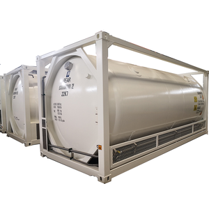 ราคาโรงงาน ตู้คอนเทนเนอร์เก็บความเย็นขนาด 20 ฟุต 40 ฟุต T75 สำหรับ LNG/Lar/Lin/Lox/N2o/ไฮโดรเจน/มีเทน/เอทิลีน - Product Image 2