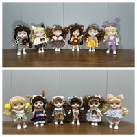 Muñeca de Vinilo Adorable 2026, 28 cm, Temática Animal, Colección de Ojos 3D, Figuras de PVC Articuladas, Muñeca Misteriosa en Caja