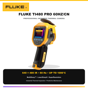 กล้องถ่ายภาพความร้อน Ti480 PRO 60Hz CN ความละเอียด 640x480 กล้องอินฟราเรด 50mK LaserSharp อุปกรณ์ถ่ายภาพความร้อนอุตสาหกรรมอัตโนมัติ - Product Image 2