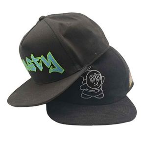 <b>Cap</b> Hat Custom Embroidery logo <b>Men</b> Blue Unstructured 5 Panel Snapback <b>Cap</b> - Product Image 3