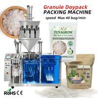 Machine d'emballage automatique pour sachets à fermeture éclair, sucre blanc brun, machine d'emballage Doypack