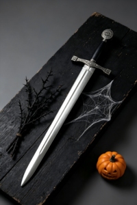 Épée Arthurienne d'Halloween en Métal Magnifique pour Cosplay, Thème Chevalier Royal Médiéval, Accessoire Unisexe - Product Image 5