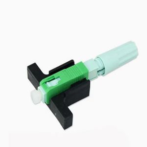 Connecteur froid à fibre optique personnalisé Sc Upc connecteur à fibre optique câble connecteur en <span class=keywords><strong>cuir</strong></span> - Product Image 5