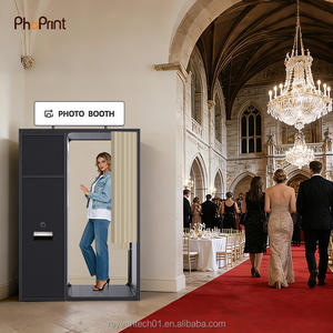 Cabina de Fotos Retro Portátil Personalizada de Madera Estilo Coreano Vintage con IA - Product Image 6