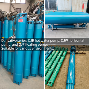 삼상 7.5hp 10hp 7.5kw 잠수정 시추공 물 펌프 20hp 15kw 25hp 전기 잠수 배수 펌프 250m 헤드 - Product Image 4