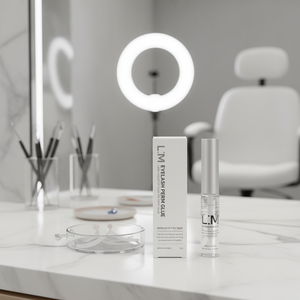 Colle à cils professionnelle LAMON Easy Fix Perm à haute viscosité, applicateur à brosse pratique, débutant, Lashmonster, forme liquide, Corée - Product Image 3