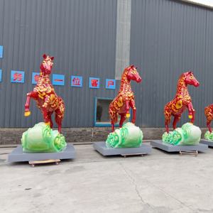 Sculptures d'animaux en fibre de verre grandeur nature pour l'intérieur et l'extérieur, fabriquées par Giant, pour les parcs et les zoos - Product Image 2