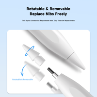 Stylet magnétique pour Apple Pencil 2nd Tablet Pencil pour iPad Pro Touch Screen Pen Palm Rejection Tilt Pen pour iPad Air