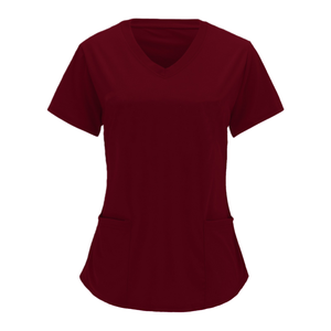 Uniforme de soignant à manches courtes imprimé pour la saison printemps 2024 - <span class=keywords><strong>Tenue</strong></span> de travail élégante pour femmes - Product Image 5