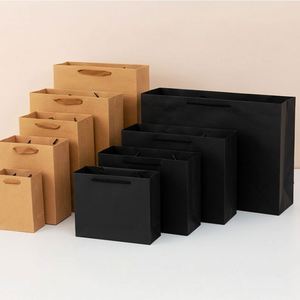 Bolsas de Papel de Regalo de Lujo con Logotipo Impreso Personalizado al por Mayor, Bolsas de Papel para Compras en Tiendas y Boutiques - Product Image 3