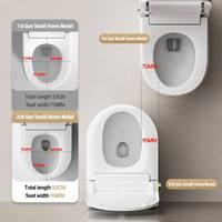 En gros, WC intelligent de luxe moderne avec bidet électrique et siège chauffant automatique