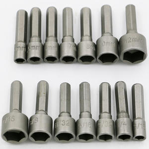 Juego de 14 Puntas de Destornillador Neumático de Cabeza Hexagonal de Alta Resistencia, Tornillos Autorroscantes para Destornillador Eléctrico, Venta al por Mayor - Product Image 3