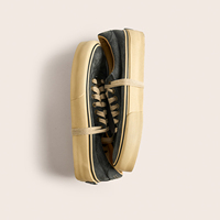 Chaussures de skate en cuir véritable vintage lavé rétro à lacets pour hommes, de haute qualité, respirantes et durables, de marque personnalisée