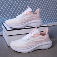 Chaussures de sport de campus respirantes pour filles légères absorbant les chocs et antidérapantes pour le collège en cours d'exécution corde à sauter à lacets
