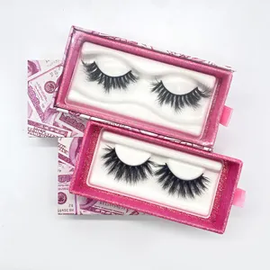 סיטונאי lash lashes לוגו מותאם אישית 20mm רך faux mink cash אכזריות סיבי צמח חופשי