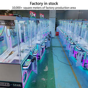 Vente en gros fournisseur <span class=keywords><strong>de</strong></span> jeu <span class=keywords><strong>de</strong></span> griffe <span class=keywords><strong>de</strong></span> grue simple électronique à pièces d'étoiles mobiles machine transparente à louer mignonne machine à griffes - Product Image 3