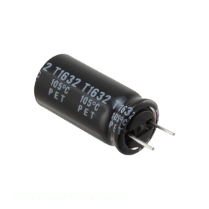 Condensador Original 50PX470MEFCCA10X20 de Orificio Pasante, 470 uF, Aluminio, 470UF, 20%, 50V, Radial TH - Product Image 1