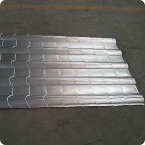 Tuile de toit en aluminium de contrôle de PLC faisant la machine avec la presse de vol et le dispositif de coupe - Product Image 2