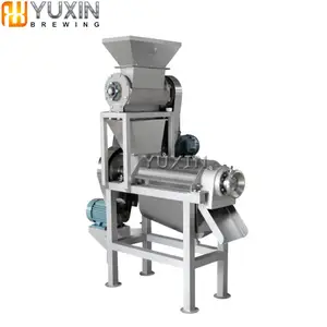 Apple Cider Fruit Crusher And Press Industrial Apple Juicer Machine For Sale