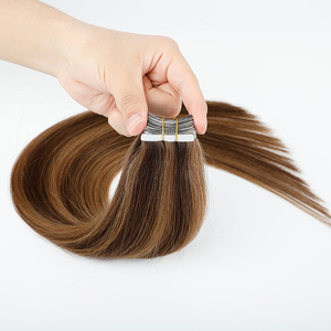 Nueva Llegada: Extensiones de Cabello Humano Remy Ruso con Doble Trama y Cutícula Alineada, Adhesivas - Product Image 4