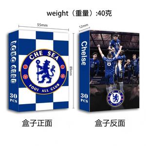 Colección de Estrellas del Fútbol <span class=keywords><strong>Chelsea</strong></span>, 30 Tarjetas de Papel de Doble Cara de 8x12 cm, Tarjetas Conmemorativas de Jugadores - Product Image 2