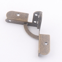 Charnière quadrant boussole en métal en laiton antique pour accessoires de boîte à bijoux en bois