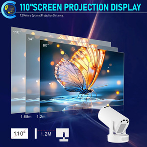 เครื่องฉายโปรเจคเตอร์4K HY300อัลตร้า HD แบบพกพาโปรเจคเตอร์แอนดรอยด์ขนาดเล็กสำหรับใช้ในบ้าน - Product Image 4