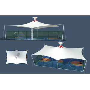 Tente de padel extérieure Gs-Outdoor grande capacité avec toit, espace libre de la meilleure qualité - Product Image 2